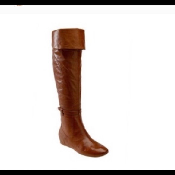 Via spiga leather over the knee flat riding boots - Picture 3 of 9